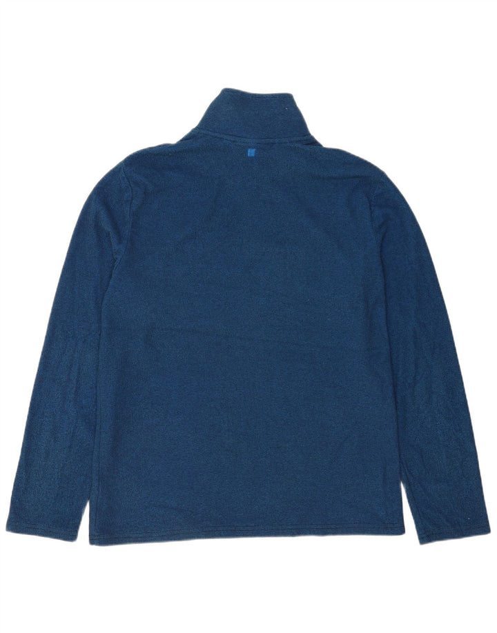 Mountain Warehouse Mens Pullover Tracksuit Top Large Blue Pinstripe