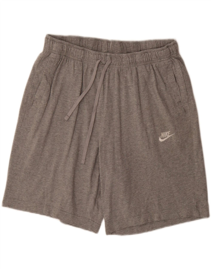 NIKE Mens Sport Shorts XL Grey Cotton Vintage Nike and Second-Hand Nike from Messina Hembry 