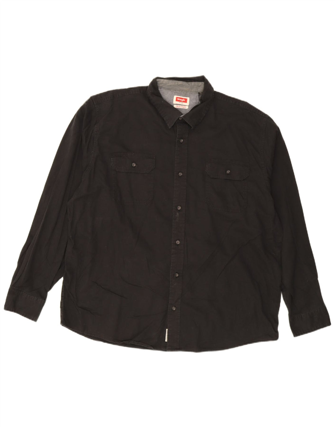 Camicia da uomo Wrangler 2XL cotone nero