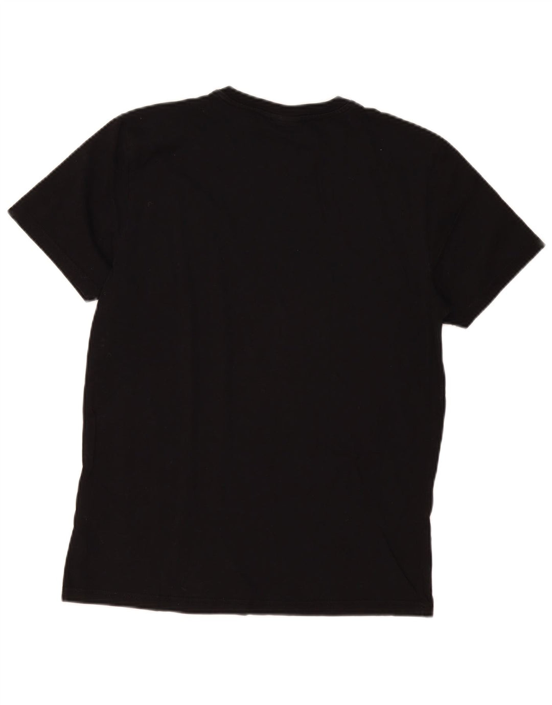 Napapijri Mens T-Shirt Top Medium Black Cotton