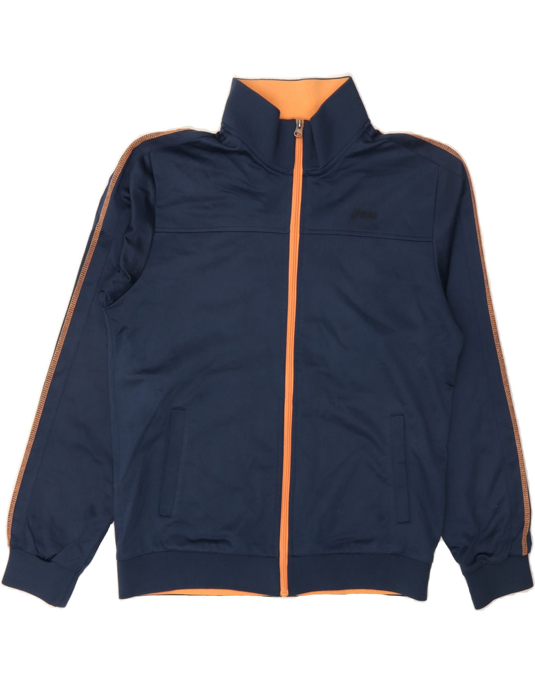 OASIS Mens Tracksuit Top Jacket Large Navy Blue Polyester Vintage Oasis and Second-Hand Oasis from Messina Hembry 