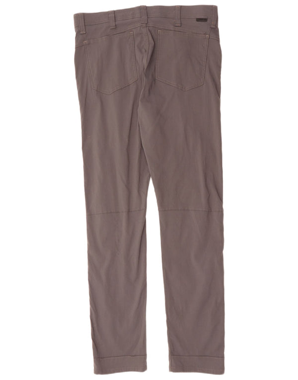 Wrangler Mens Slim Casual Trousers W36 L34 Grey Nylon