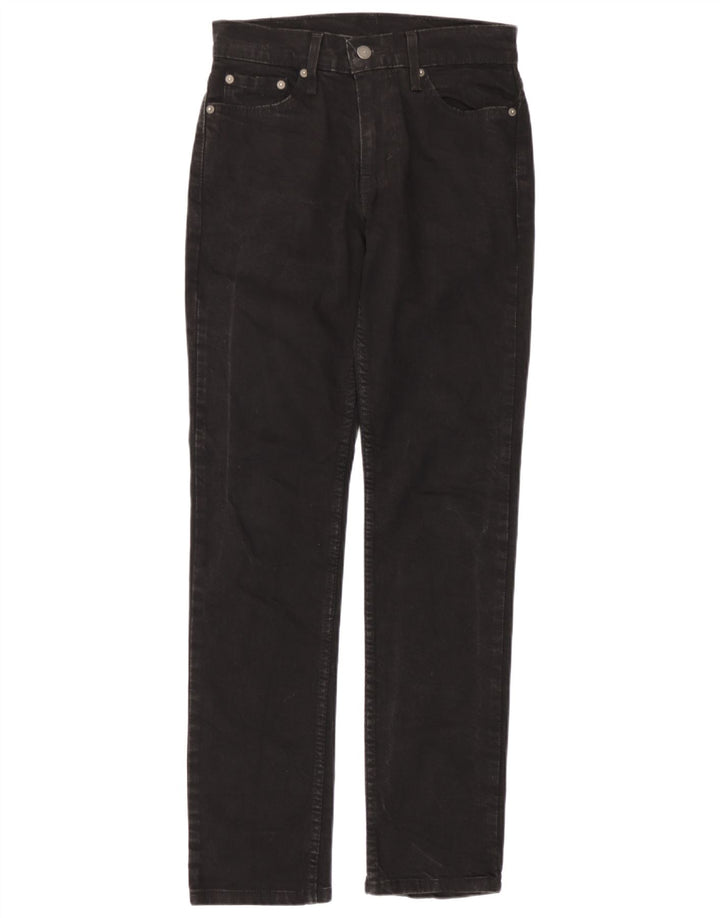 Levi's Mens Slim Jeans W29 L32 Black Cotton