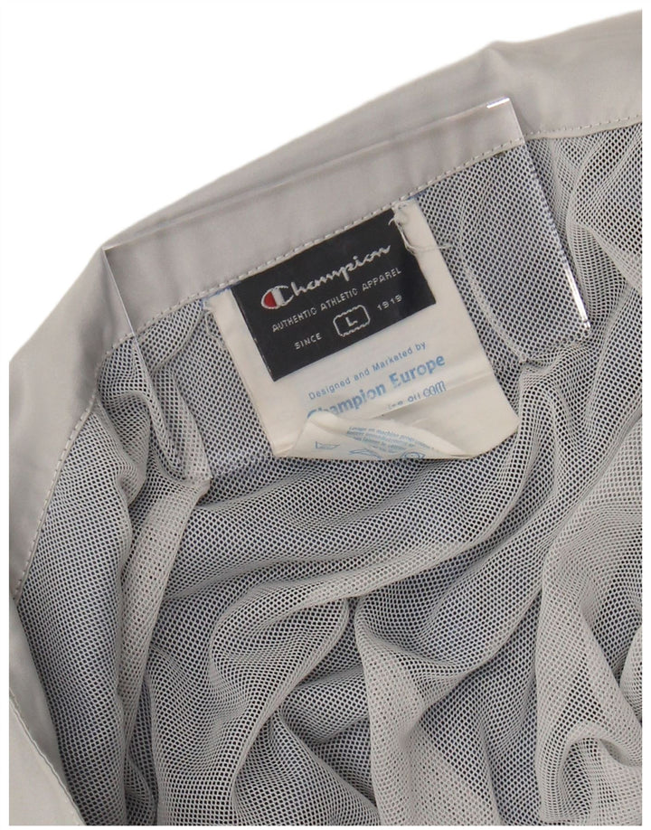 CHAMPION Mens Swimming Shorts Large Blue Polyester