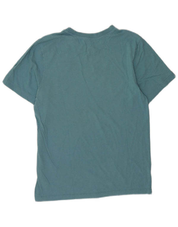 Nike T-shirt graphique pour homme, petit, bleu, coton
