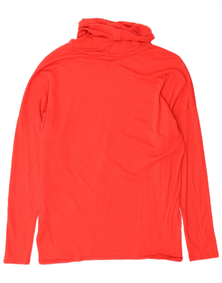 Nike Mens Dri Fit Top Long Sleeve Medium Red Wool