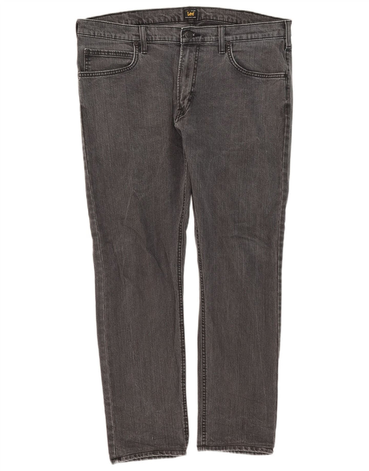 Lee Mens Luke Slim Jeans W36 L28 Grey Cotton