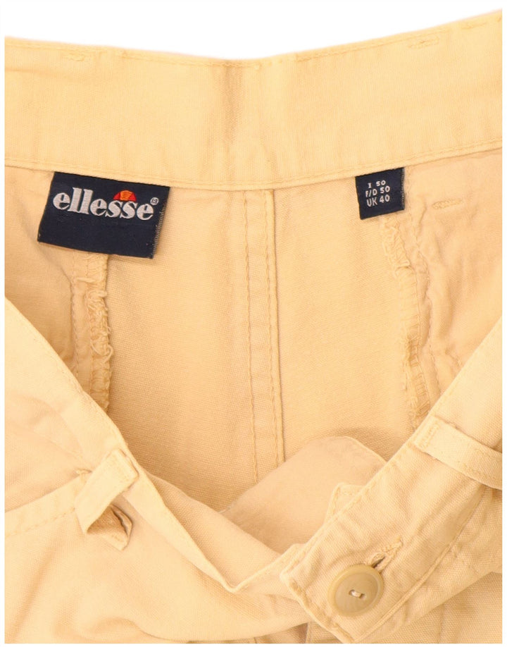 Ellesse Short Cargo Homme W40 XL Beige Coton