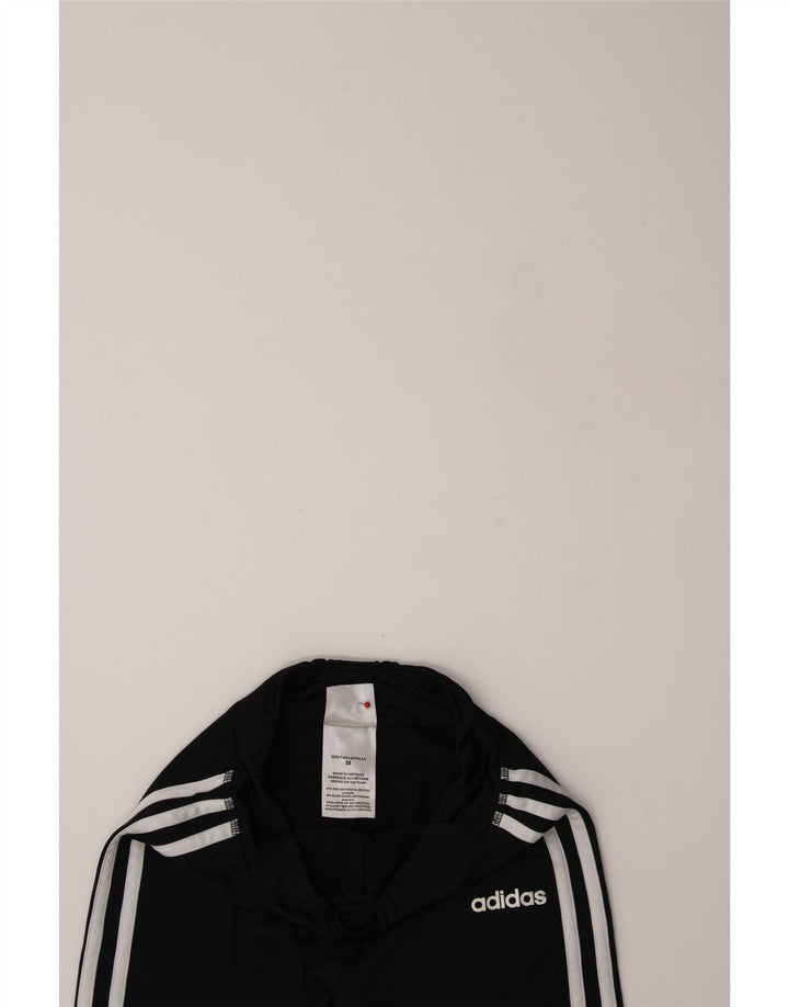 ADIDAS Girls Leggings 10-11 Years Medium Black Polyester Vintage Adidas and Second-Hand Adidas from Messina Hembry 