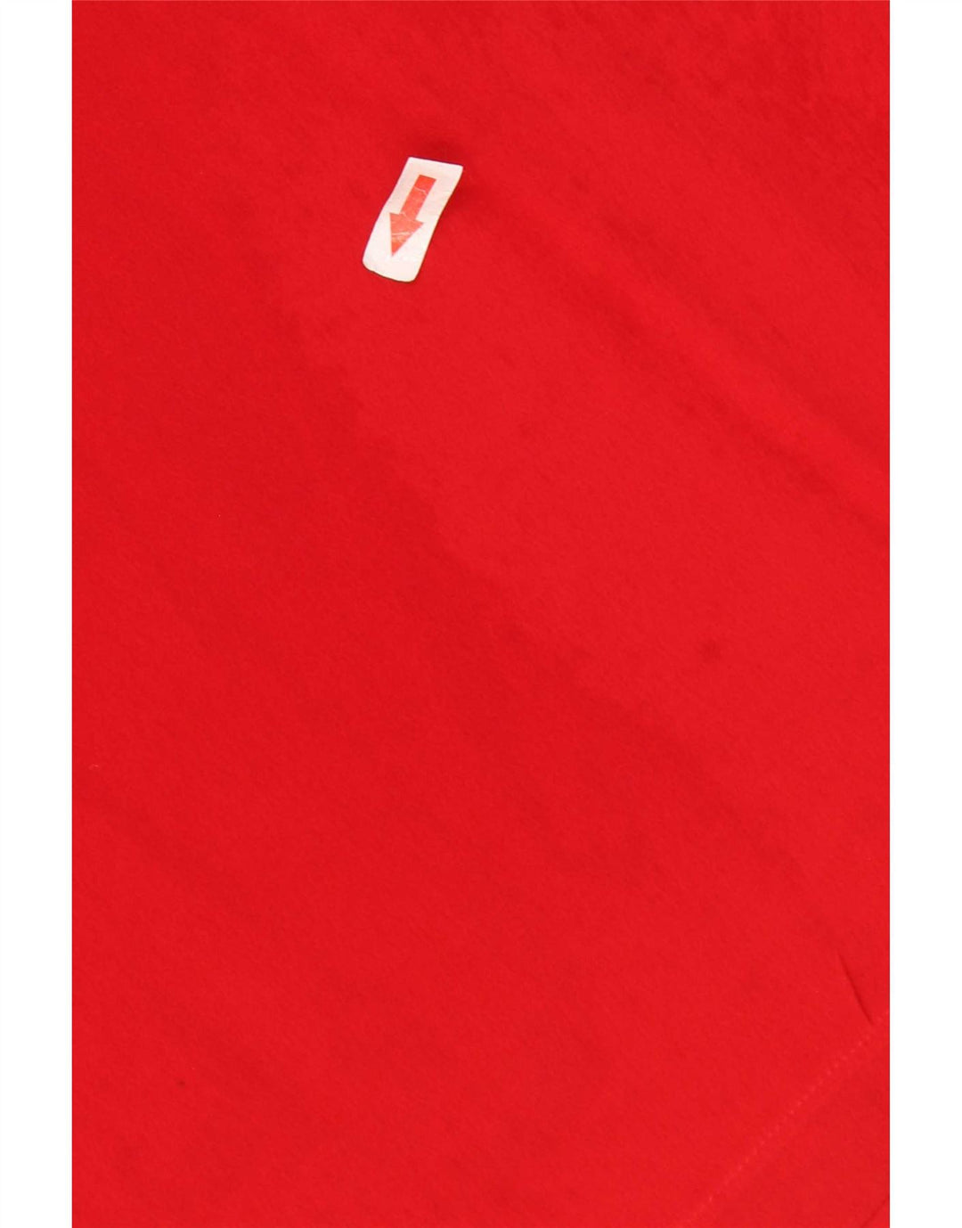 Vintage Damebluse Top IT 46 Large Red Silk