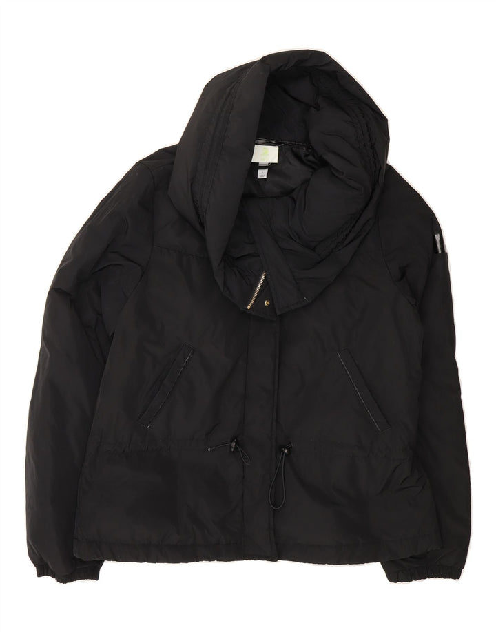 ADIDAS Womens Neo Padded Jacket UK 16 Large Black Polyester Vintage Adidas and Second-Hand Adidas from Messina Hembry 