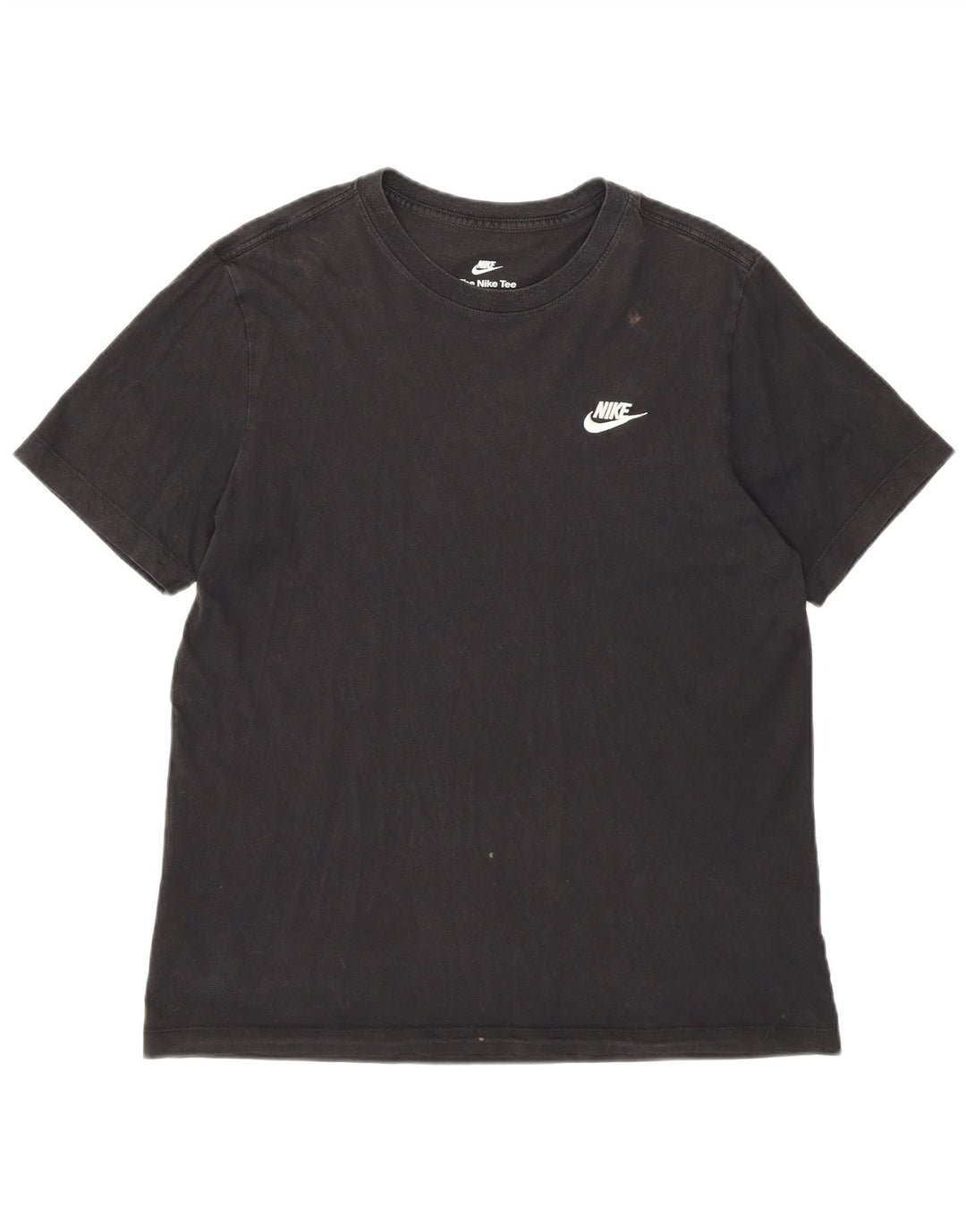 Nike Mens T-Shirt Top Small Black Cotton