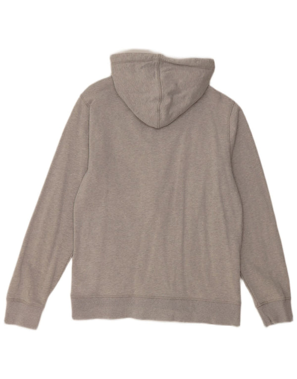 Marks & Spencer Mens Blue Harbour Zip Hoodie Sweater Medium Grey Cotton