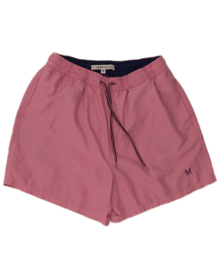 Crew Clothing Mens Swimming Shorts Medium  Pink Polyester