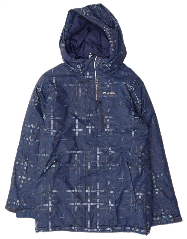 Columbia Chaqueta cortavientos para niños 14-15 años Grande Azul marino Poliéster