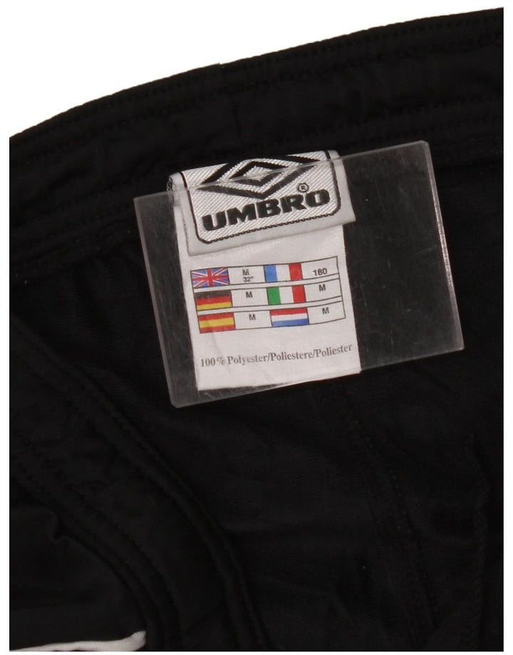 UMBRO Mens Tracksuit Trousers Medium  Black Polyester