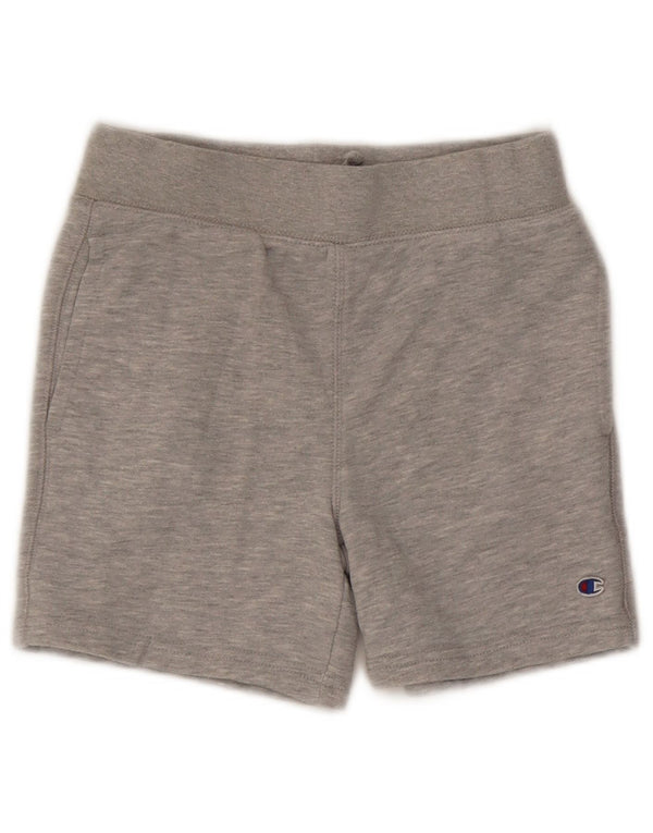 Champion piger sportsshorts 7-8 år små grå bomuld