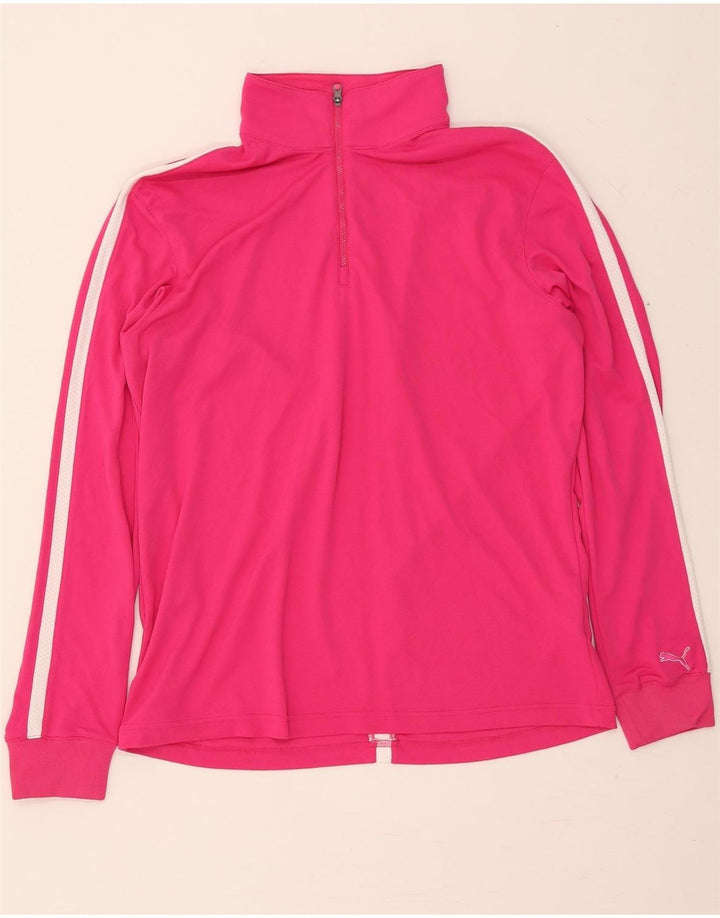Damski dres Puma Oversize z zamkiem błyskawicznym UK 14, średni róż