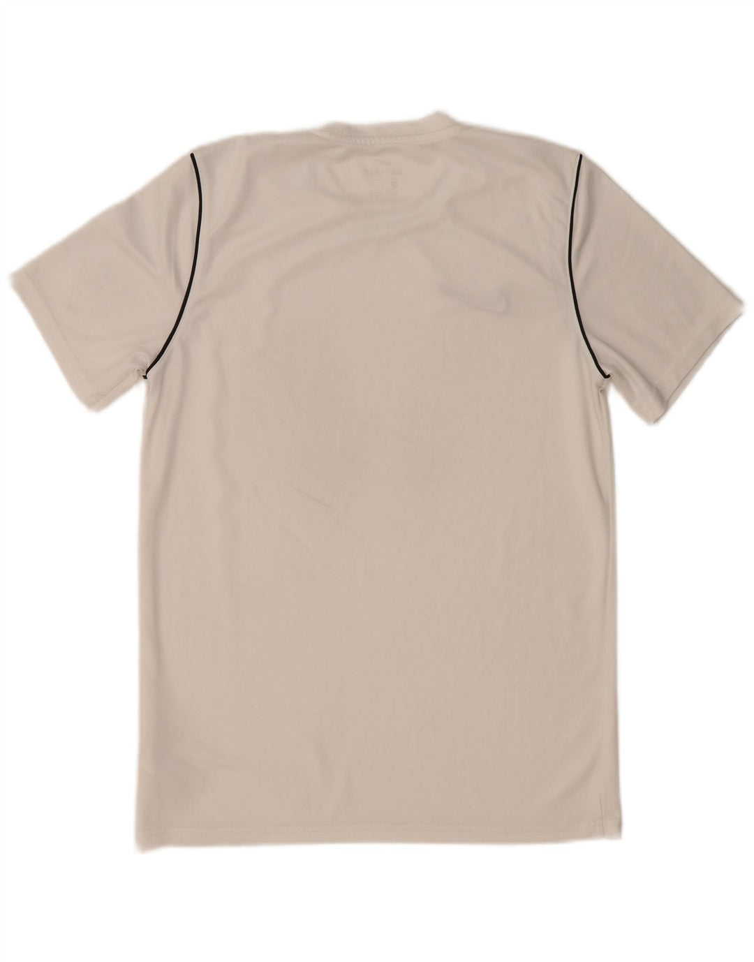 Nike Mens Dri Fit T-Shirt Top Medium White Polyester