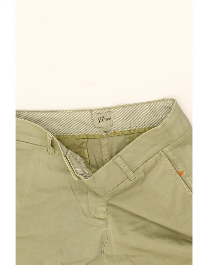 J. CREW Womens Chino Shorts US 6 Medium W32 Khaki Cotton Vintage J. Crew and Second-Hand J. Crew from Messina Hembry 