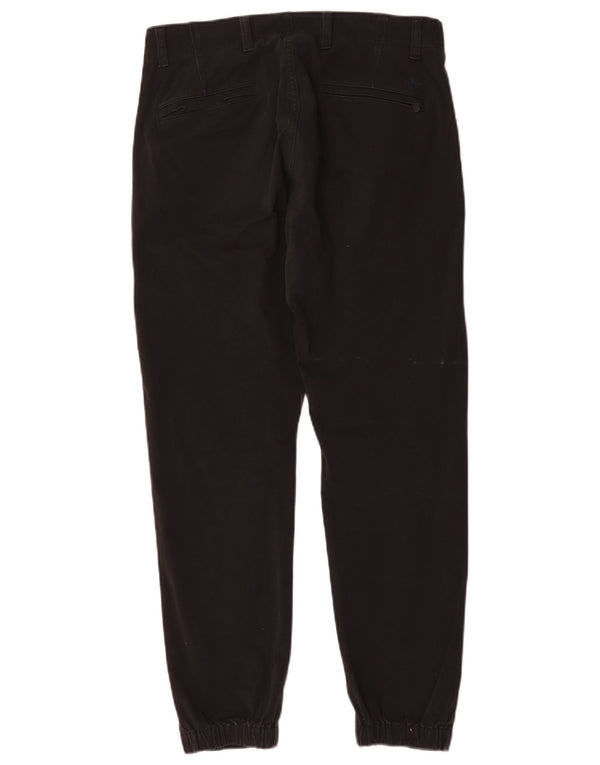 Dockers Mens Joggers Chino Παντελόνι W30 L30 Μαύρο Βαμβακερό