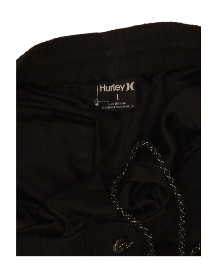 Hurley Short de Sport Homme Grand Noir