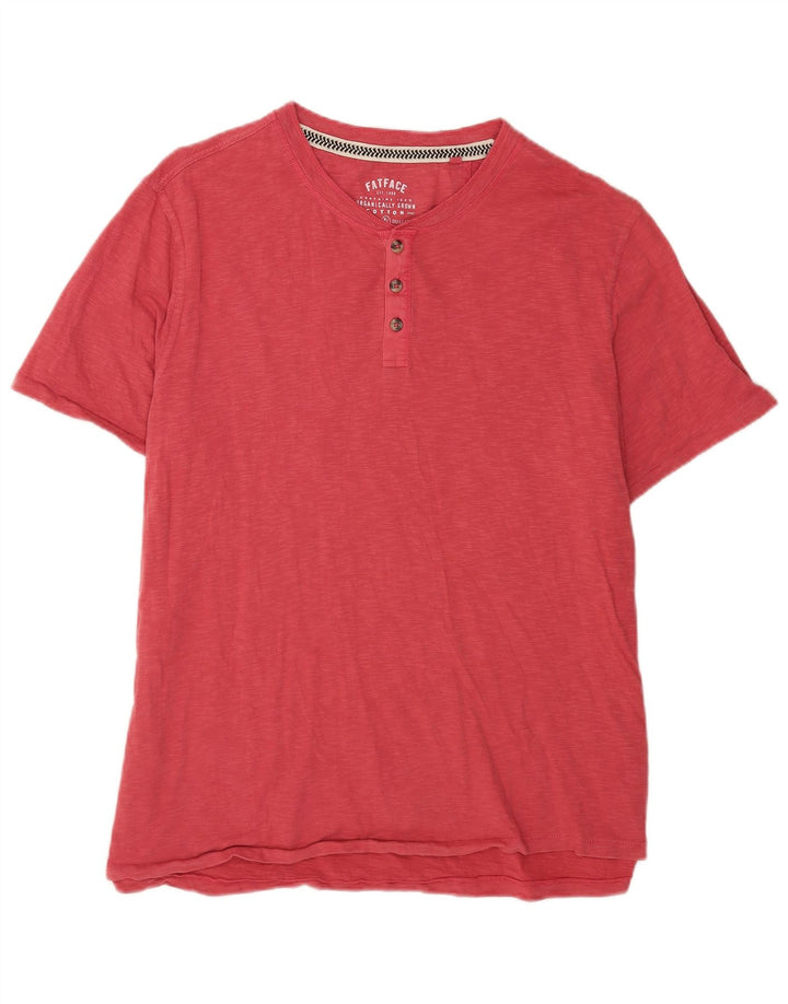 Fat Face Mens T-Shirt Top 2XL Red Cotton