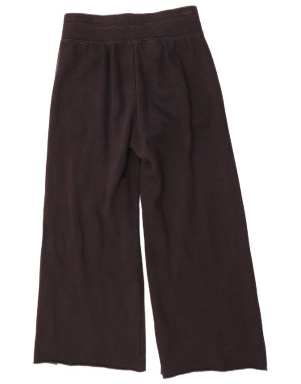Nike Pantalon de survêtement large pour femme UK 10 Small Noir Coton