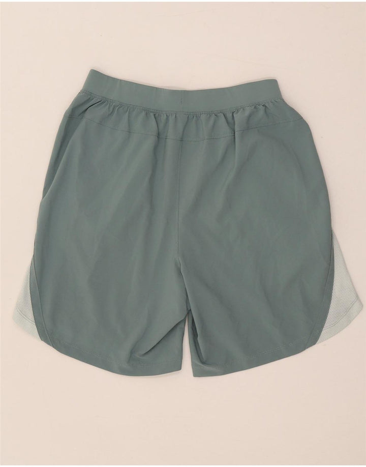 Under Armour Mens Graphic Sport Shorts Medium Green Colourblock