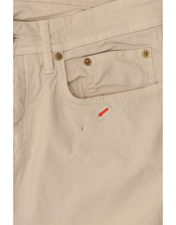 SIVIGLIA Womens Slim Jeans W33 L33 White Cotton