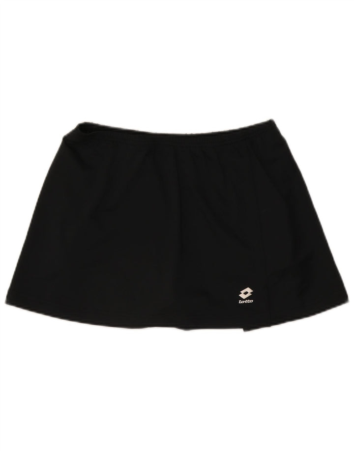 Lotto Womens Skort UK 12 Medium  Black