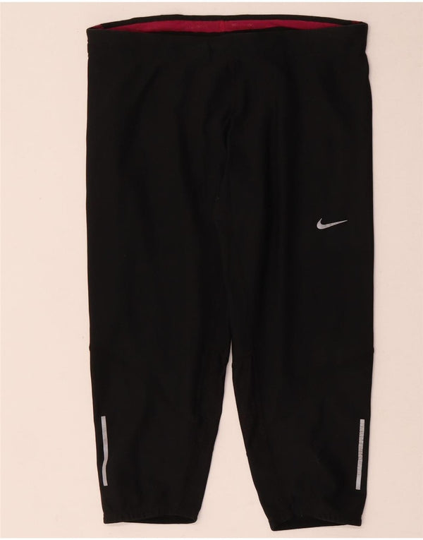 Leggings Nike Dri Fit Capri da donna UK 12 medio nero