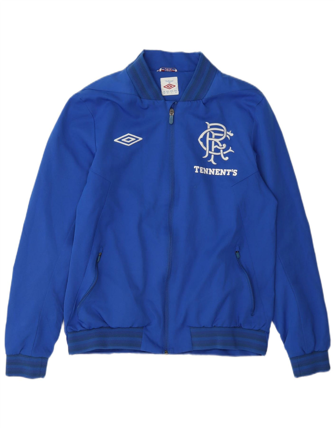 Umbro Herre Rangers Grafisk Træningsdragt Top Jakke Medium Blå Polyester