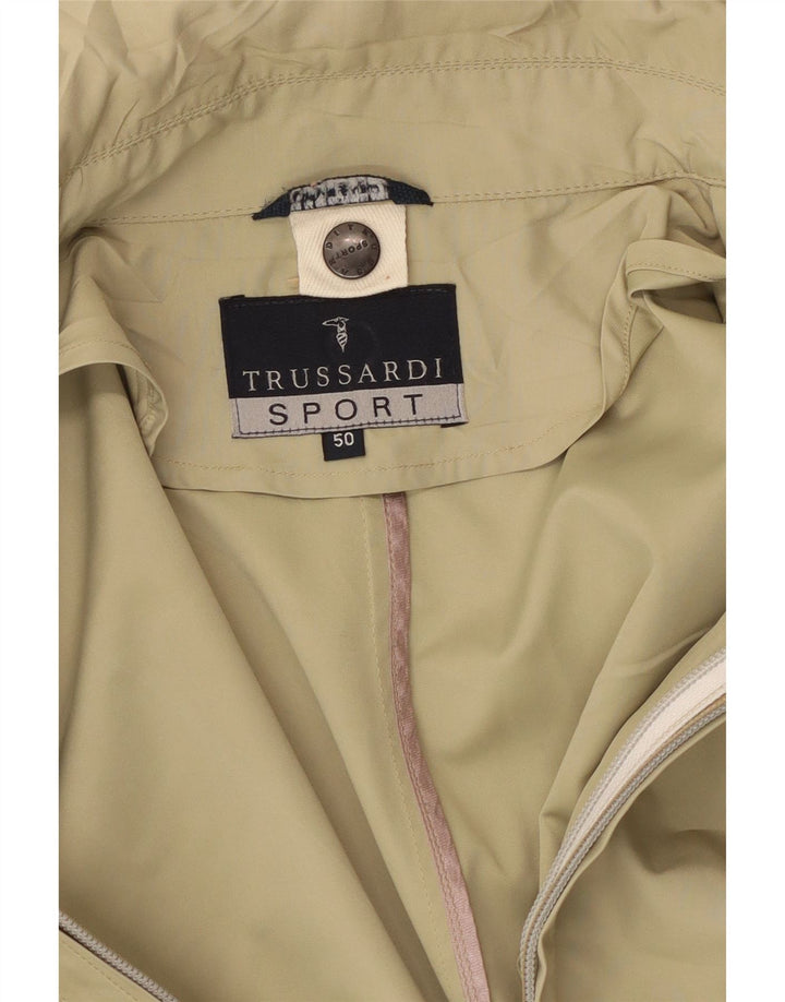 TRUSSARDI Mens Utility Jacket IT 50 Large Green