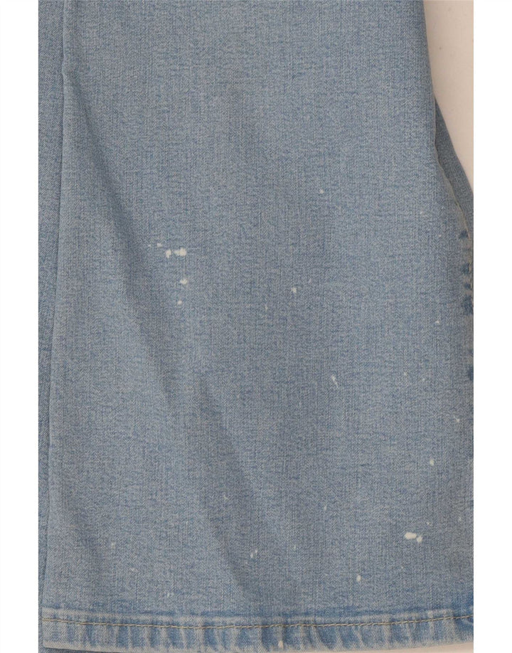 Versace Womens Flared Jeans W29 L32 Blue Cotton