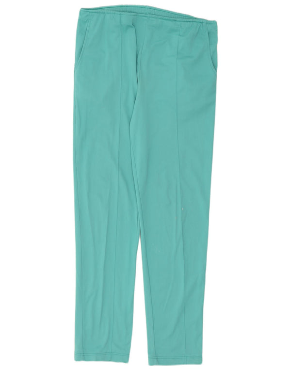 Vintage Mens Tracksuit Trousers Large Turquoise