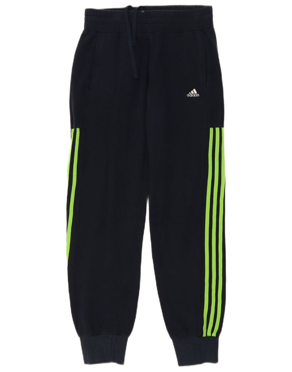 Adidas Pantalon de survêtement pour homme UK 38/40 Bleu marine moyen