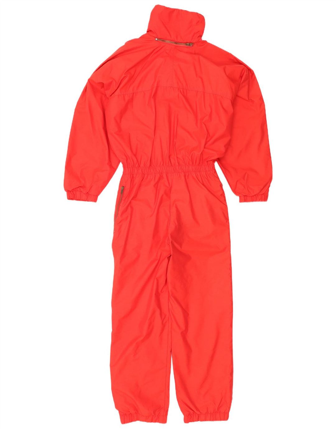 Vintage Ski Jumpsuit til mænd Stor rød polyamid
