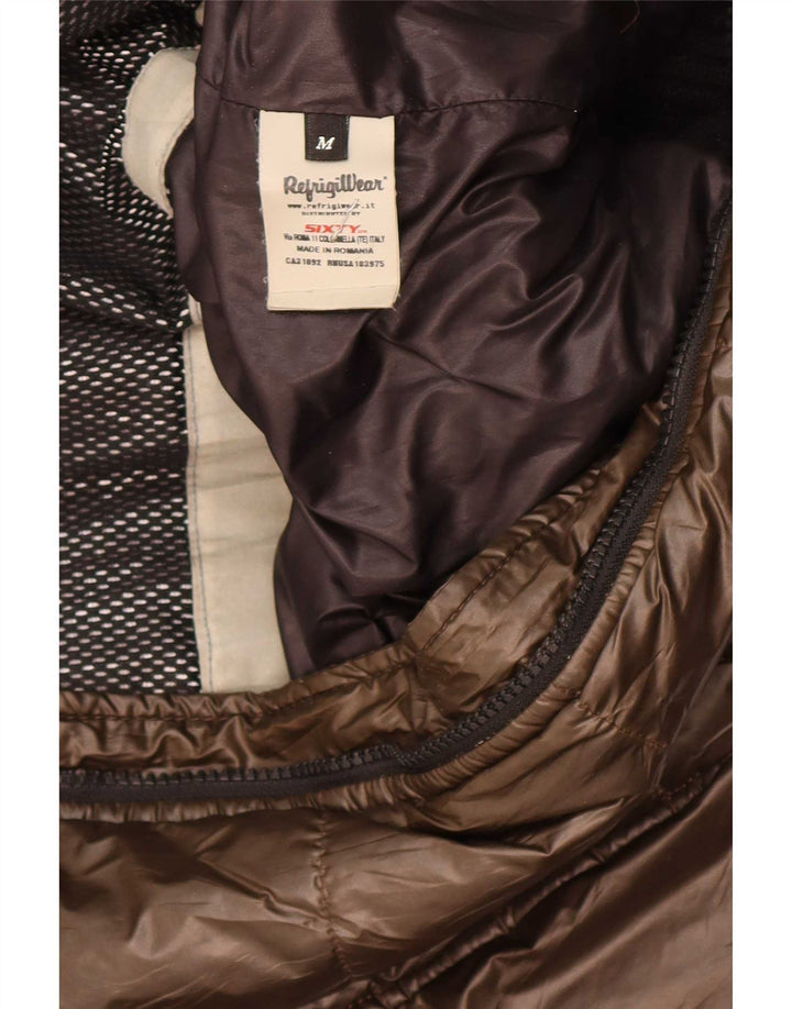 Refrigiwear Herre Sixty Polstret jakke UK 38 Medium Brown Polyester