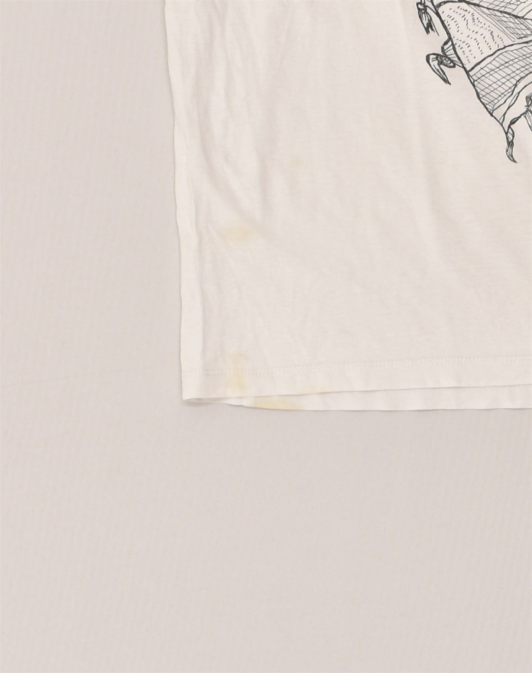 JACK & JONES Mens Graphic T-Shirt Top Large White | Vintage Jack & Jones | Thrift | Second-Hand Jack & Jones | Used Clothing | Messina Hembry 