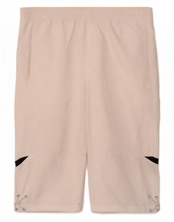 Adidas Mens Bermuda Sport Shorts Medium White Colourblock Polyester