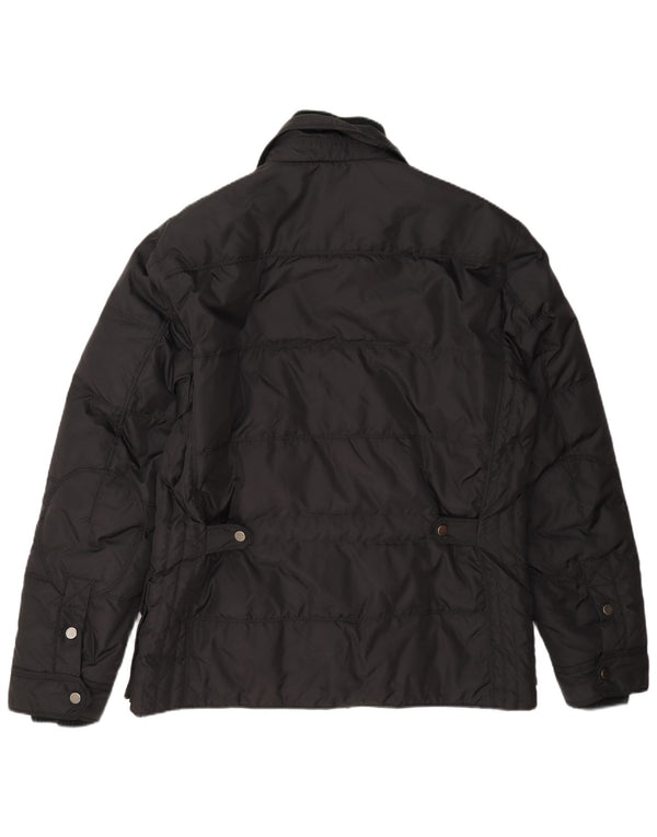 Best Company Chaqueta acolchada para hombre UK 38 Medium Black Nylon