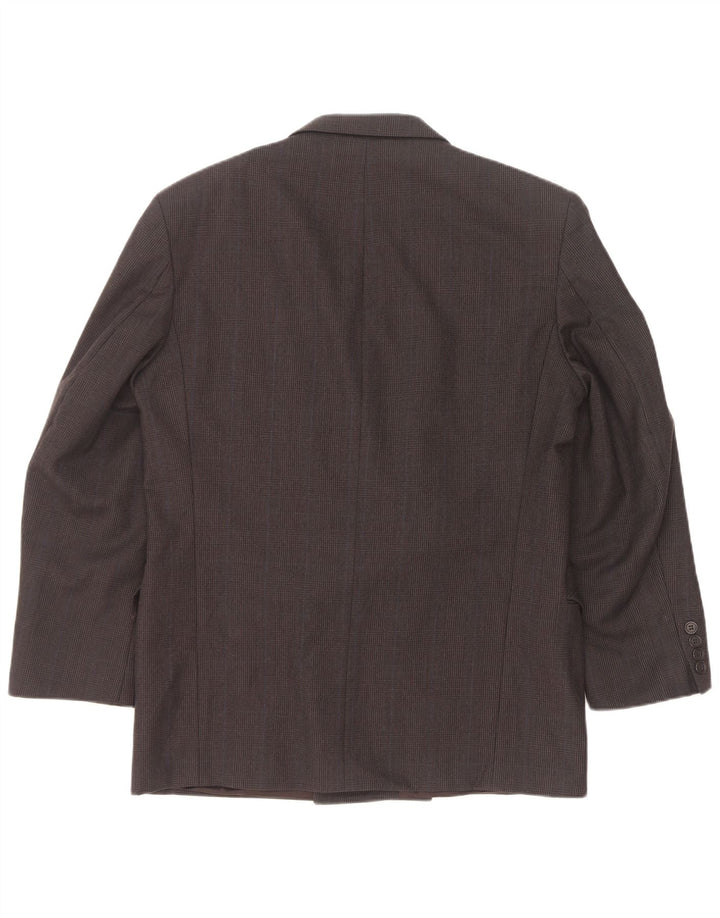Marks & Spencer Veste blazer pour homme UK 40 Gris moyen à fines rayures