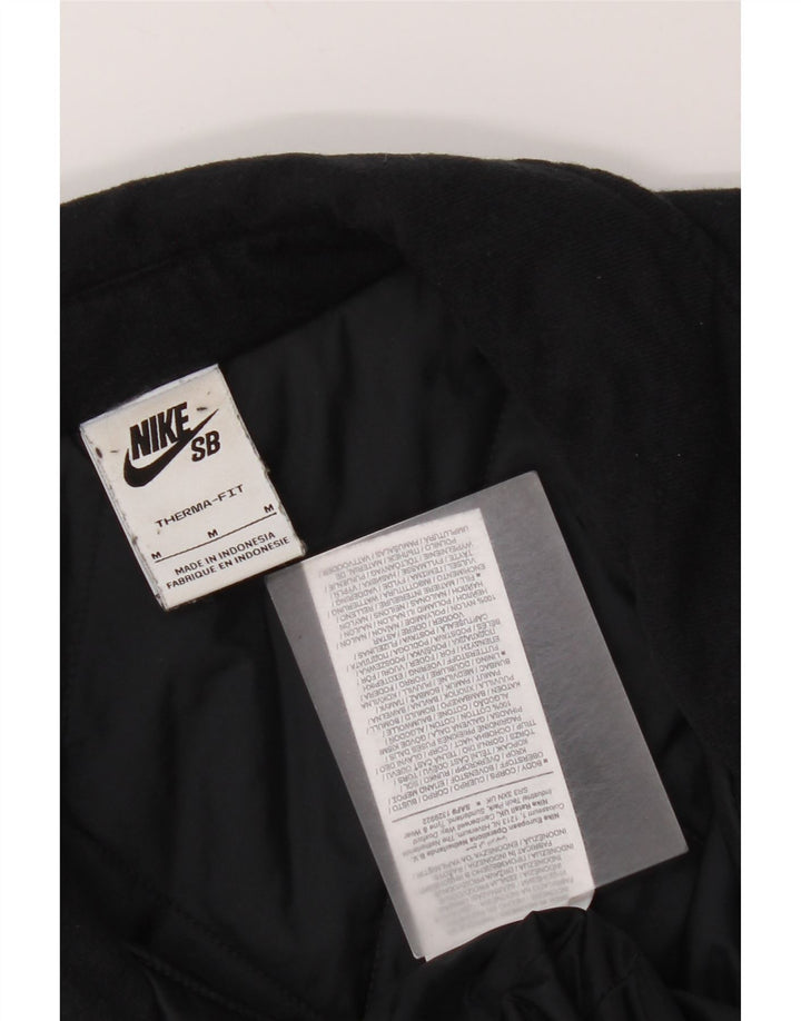 Nike Mens Therma-Fit Padded Jacket UK 38 Medium Black Cotton