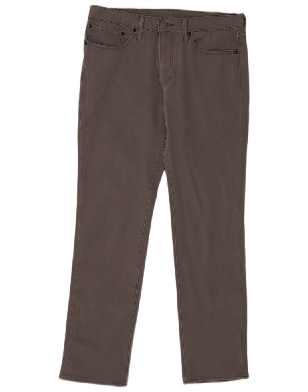 Levi's Mens 511 Slim Jeans W34 L34 Grey Cotton