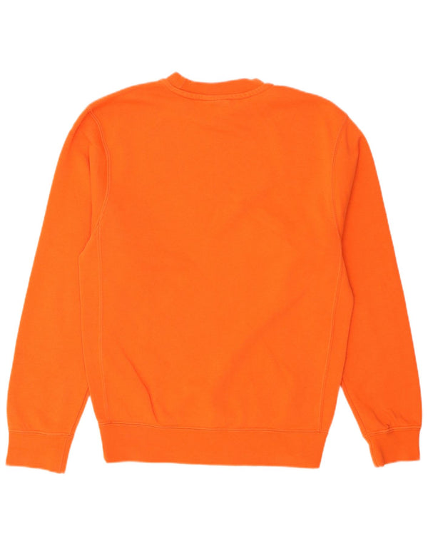 Felpa Nike Uomo Maglia XS Arancione Cotone