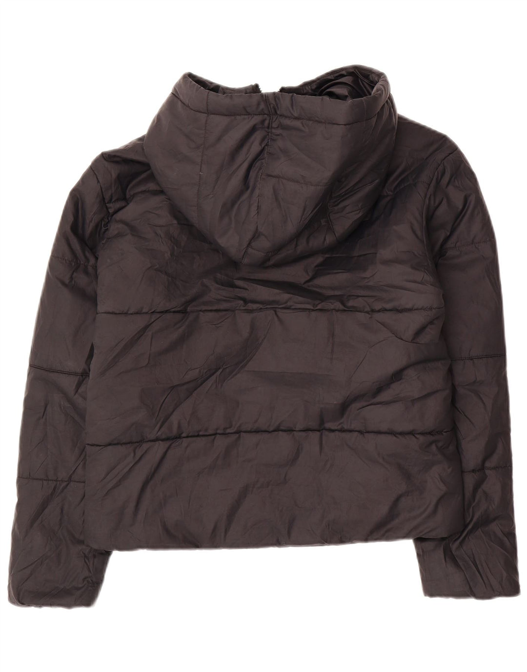 Nike Womens Hooded Reversible Padded Jacket UK 10 Small Black