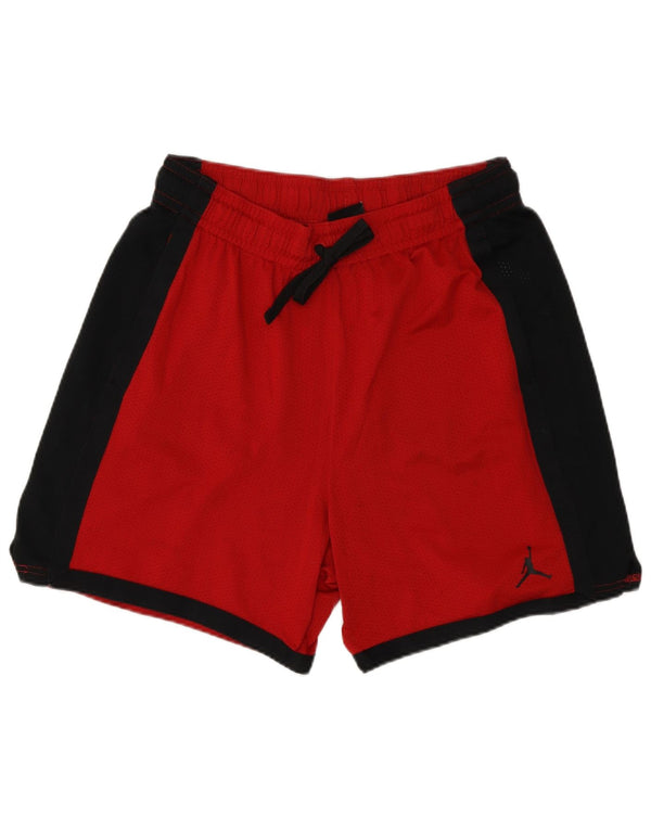 Jordan Mens Sport Shorts XL Red Colourblock Polyester