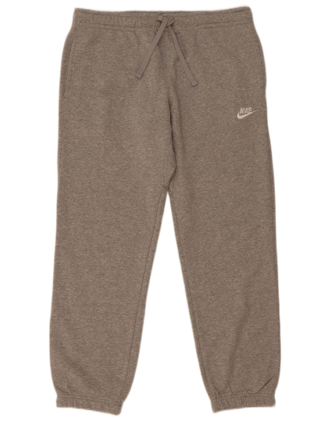 Nike Mens Tracksuit Trousers Joggers Medium  Grey Cotton