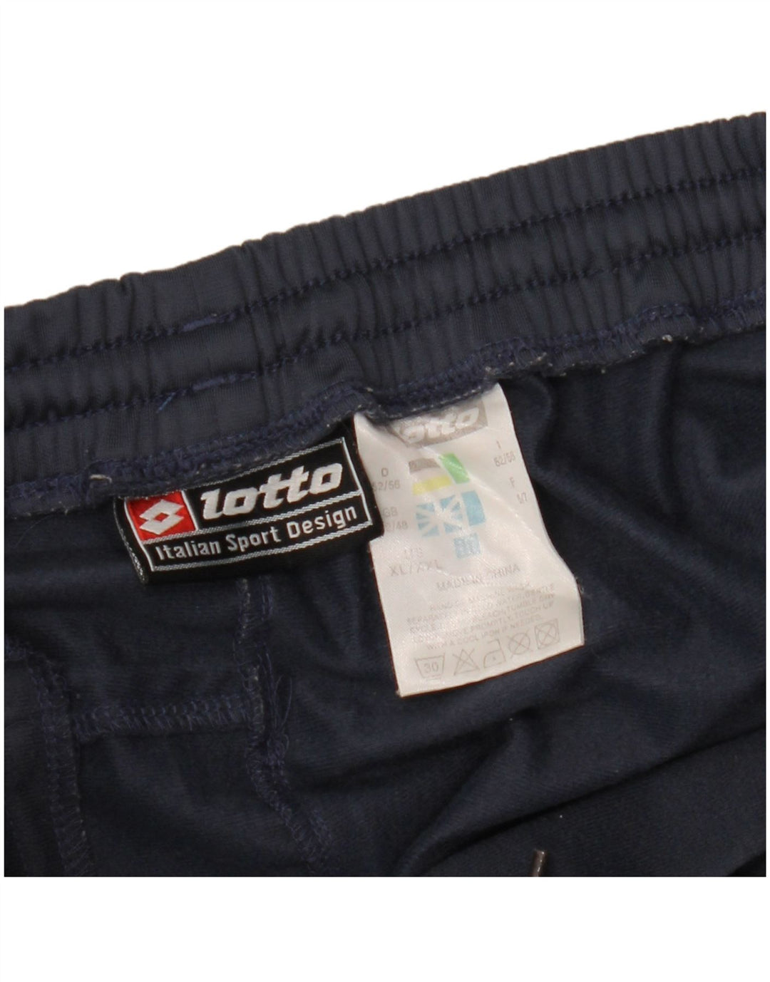 Lotto Mens Tracksuit Trousers  XL Navy Blue Polyester